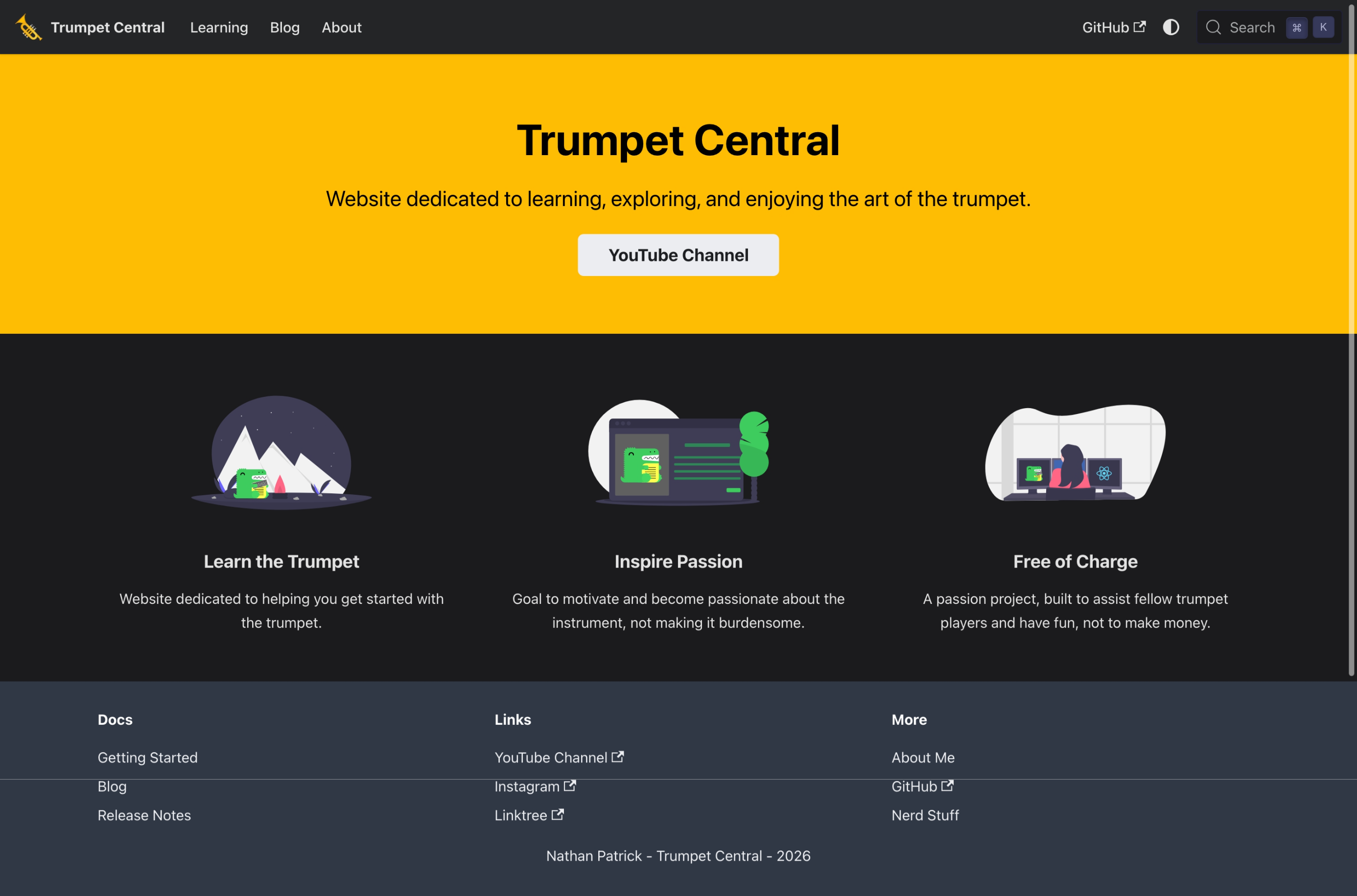 Trumpet Central Homepage