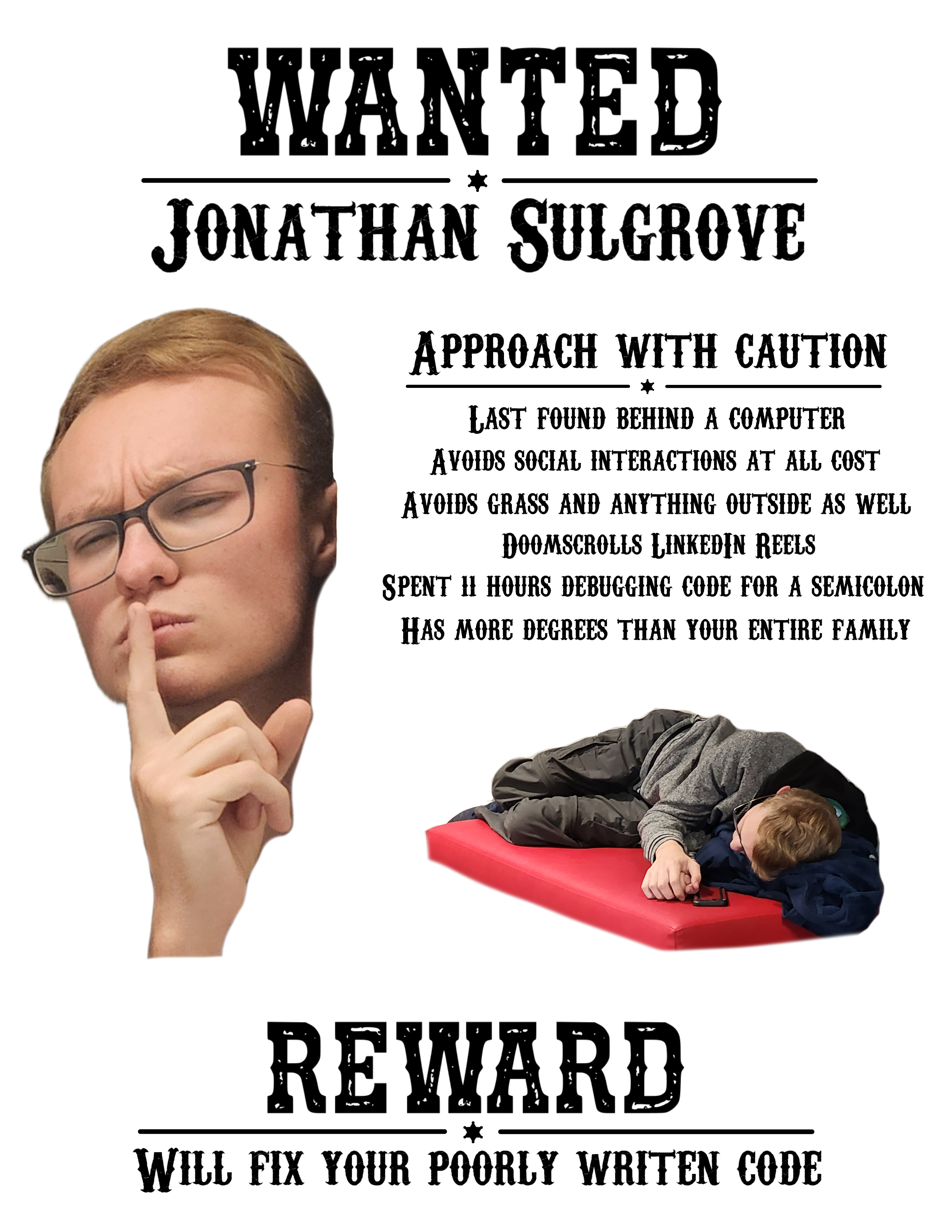 Jonathan Wanted Poster